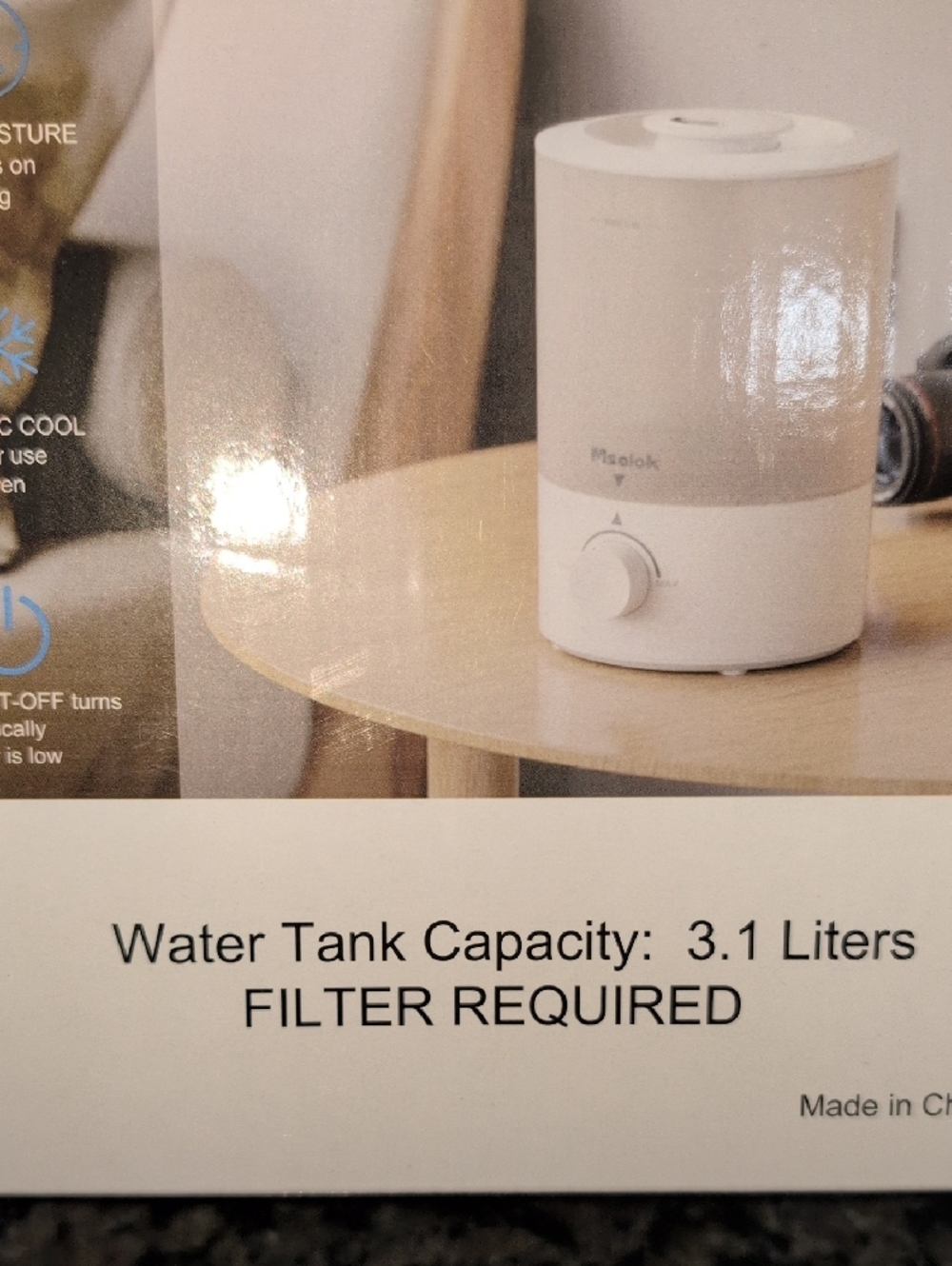 Ultrasonic Smart Humidifier - White - Picture 5 of 10